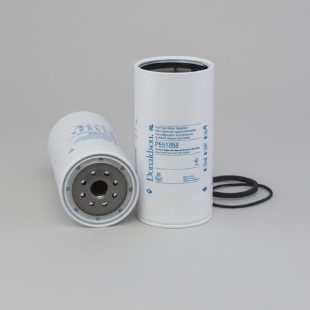Donaldson Fuel Filter, Water Separator Spin-On, P551858 P551858